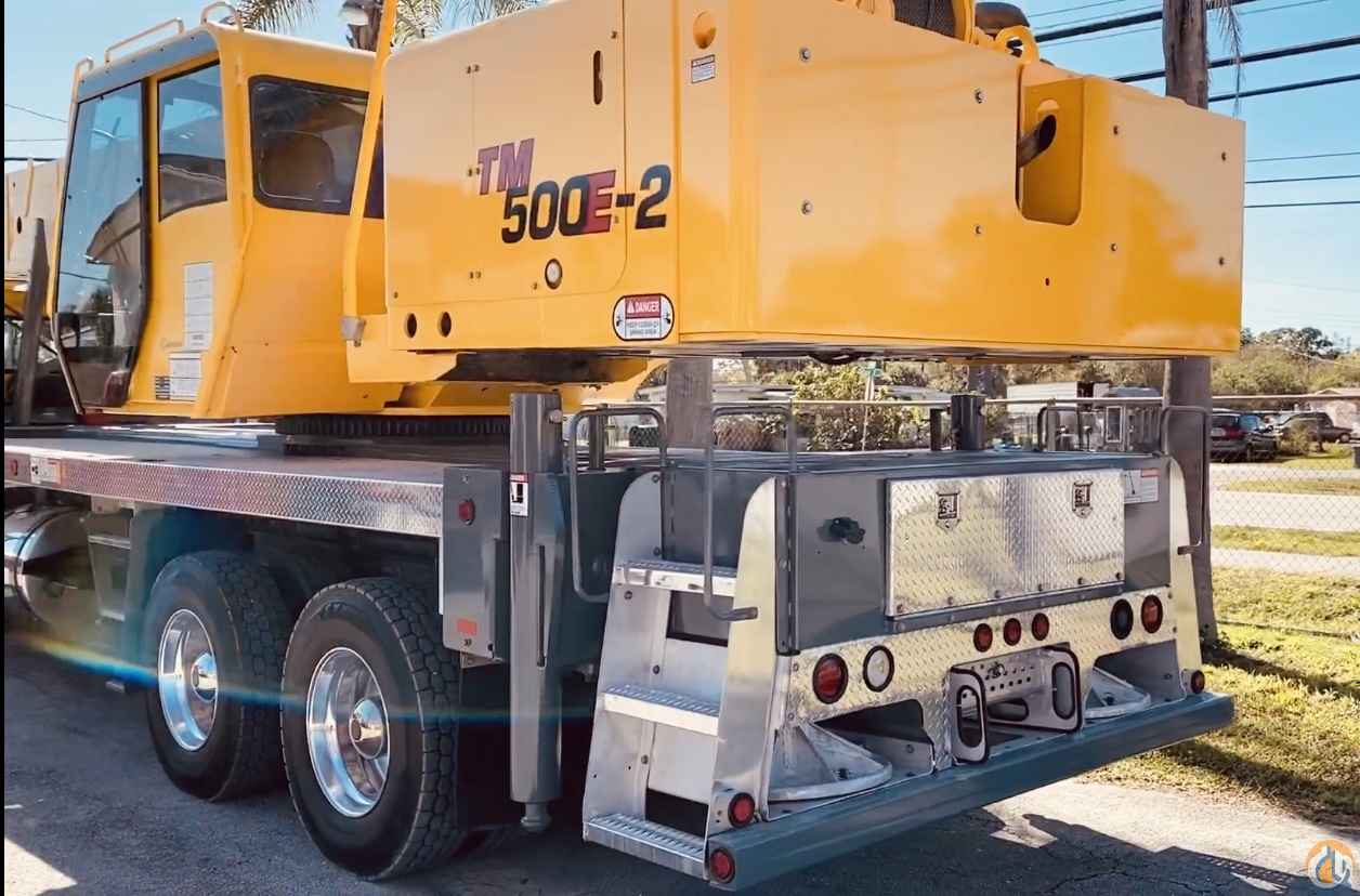 2009 GROVE TM500E-2 45 TON FLORIDA Truck Mounted Telescopic Boom Crane (Sold) in Fort Pierce Florida Crane Network image 7