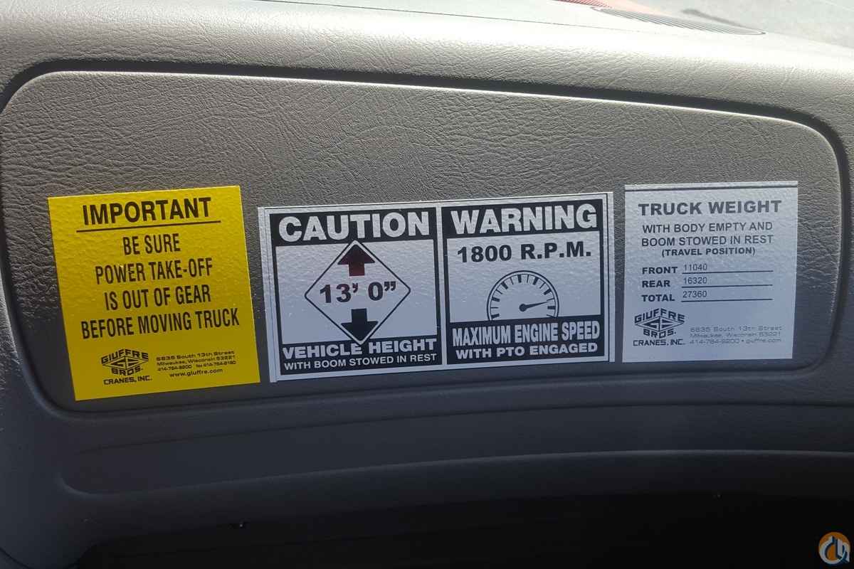 2018 MANITEX1970C AT GIUFFRE BROS Boom Truck Crane (Sold) in Milwaukee Wisconsin Crane Network image 10