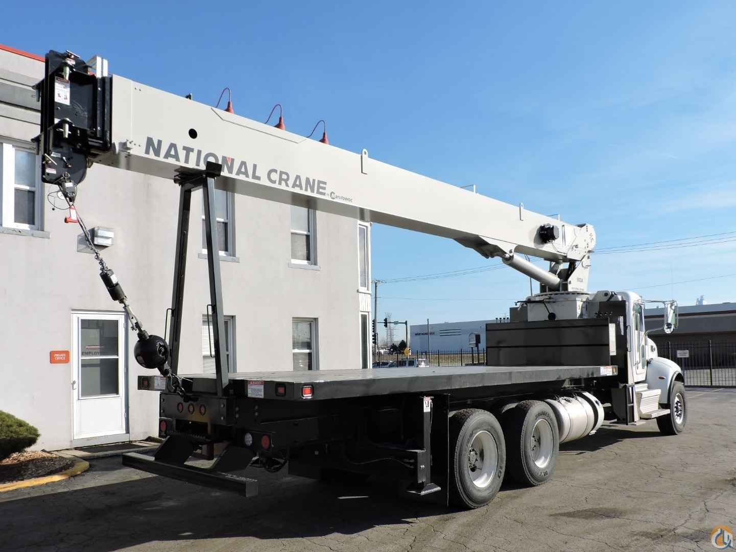 National Crane 9103A, mounted on 2019Peterbilt 348 Boom Truck Crane (Sold) in Hodgkins Illinois Crane Network image 2