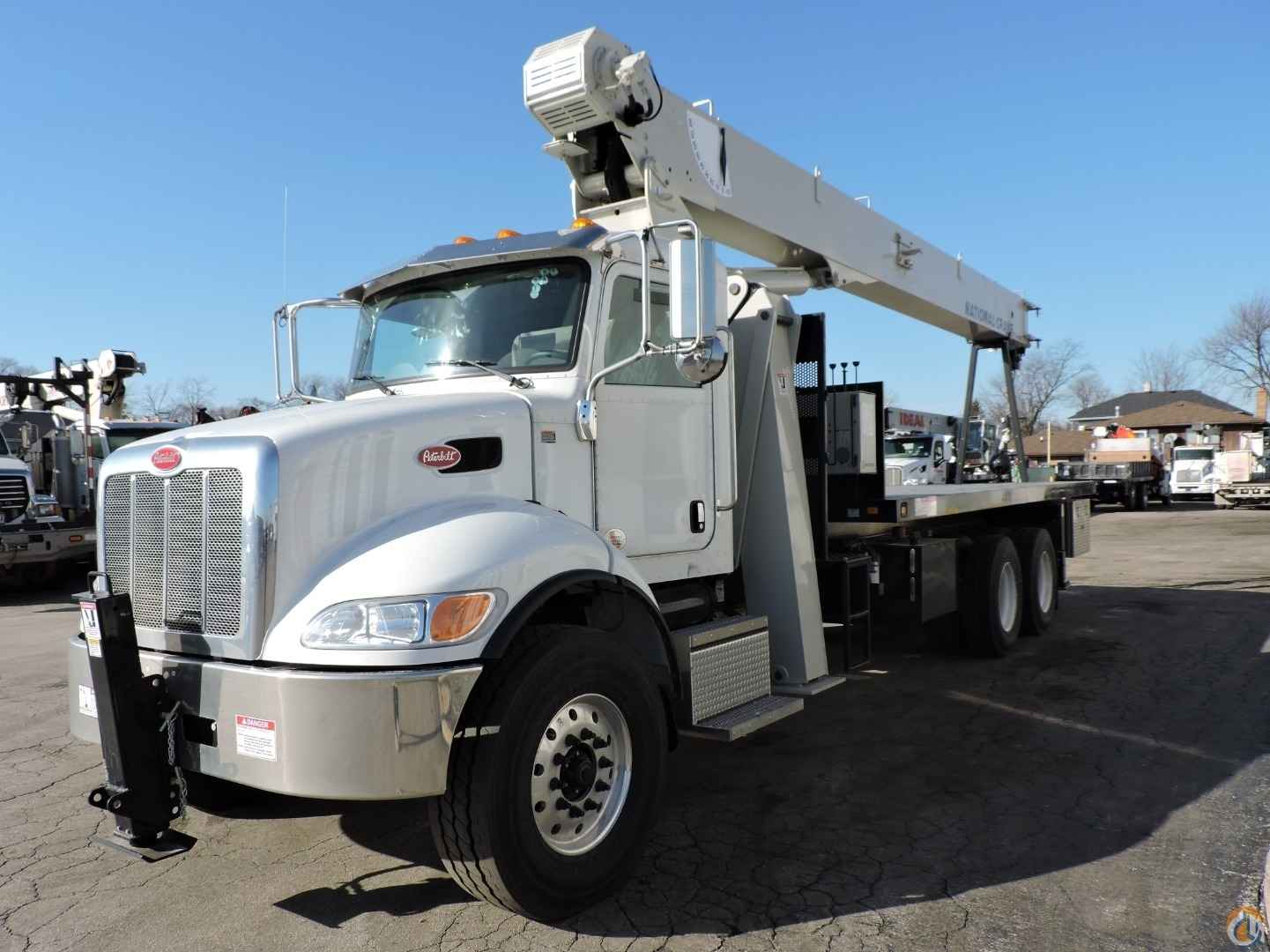 National Crane 9103A, mounted on 2019Peterbilt 348 Boom Truck Crane (Sold) in Hodgkins Illinois Crane Network image 4