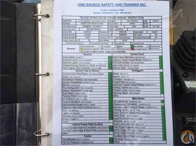 TMS760E Truck Mounted Telescopic Boom Crane (Sold) in Norwalk Iowa Crane Network image 27