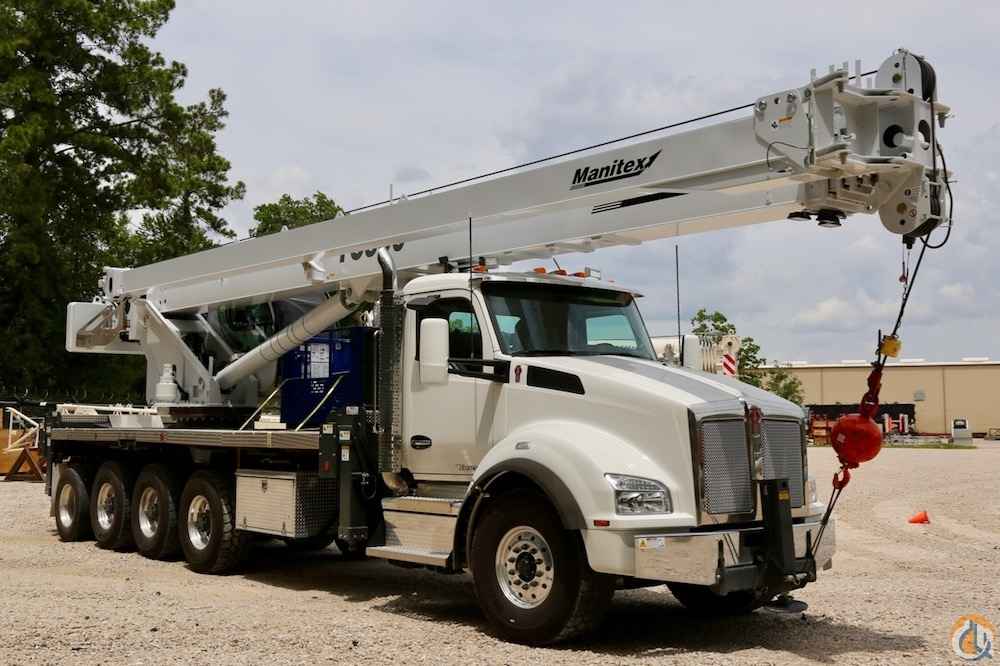 New Manitex TC50155SHL boom truck crane mounted to 2019 Kenworth T880 chassis Boom Truck Crane (Sold) in Houston Texas Crane Network image 1
