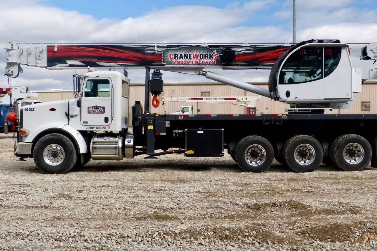 Manitex 40124S boom truck mounted to 2014 Peterbilt 367 chassis Boom Truck Crane (Sold) in Brighton Colorado Crane Network image 2