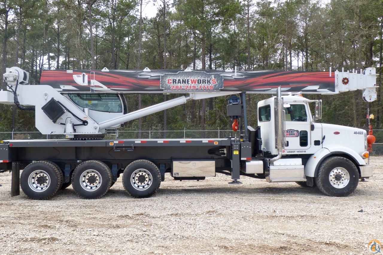 Manitex 40124S boom truck mounted to 2014 Peterbilt 367 chassis Boom Truck Crane (Sold) in Brighton Colorado Crane Network image 8