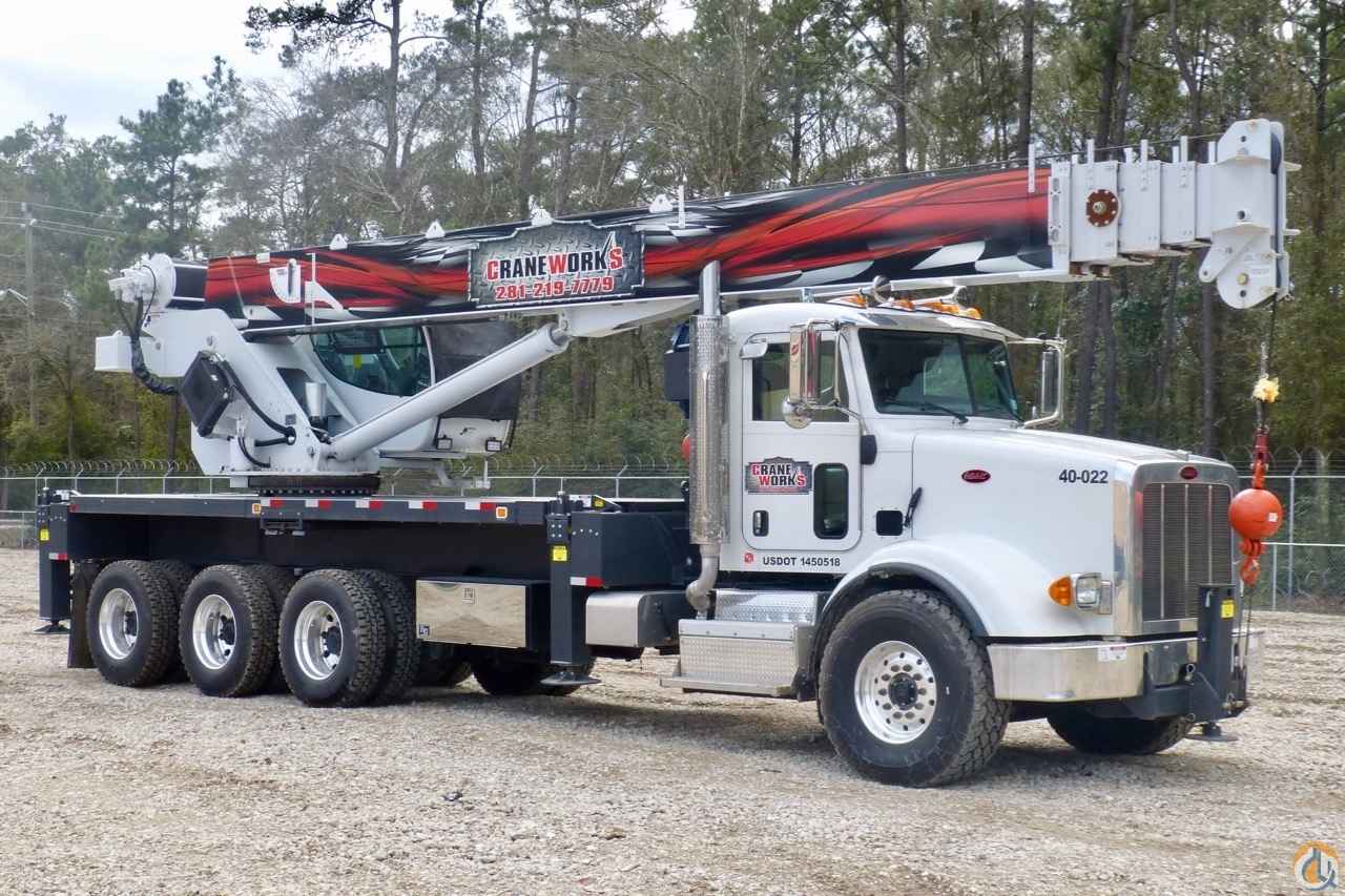Manitex 40124S boom truck mounted to 2014 Peterbilt 367 chassis Boom Truck Crane (Sold) in Brighton Colorado Crane Network image 9