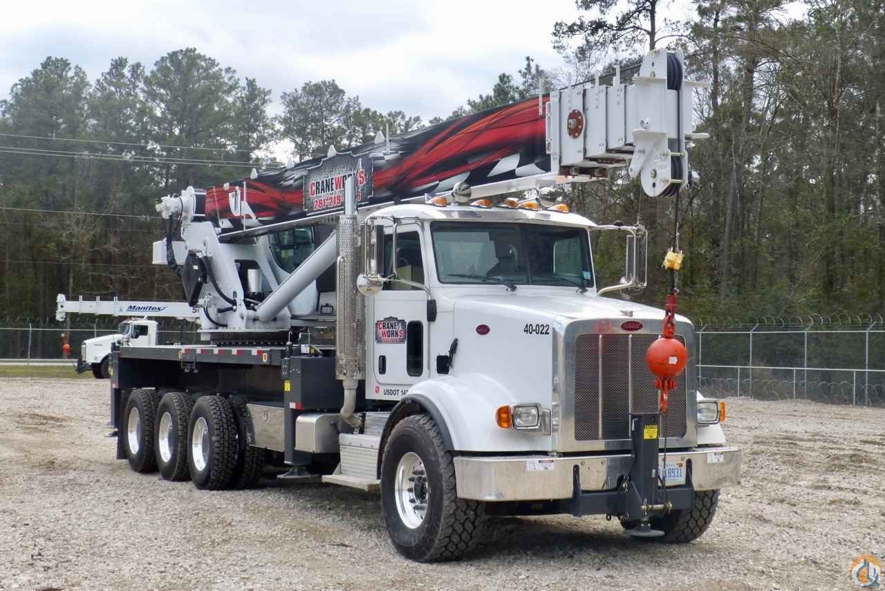 Manitex 40124S boom truck mounted to 2014 Peterbilt 367 chassis Boom Truck Crane (Sold) in Brighton Colorado Crane Network image 10