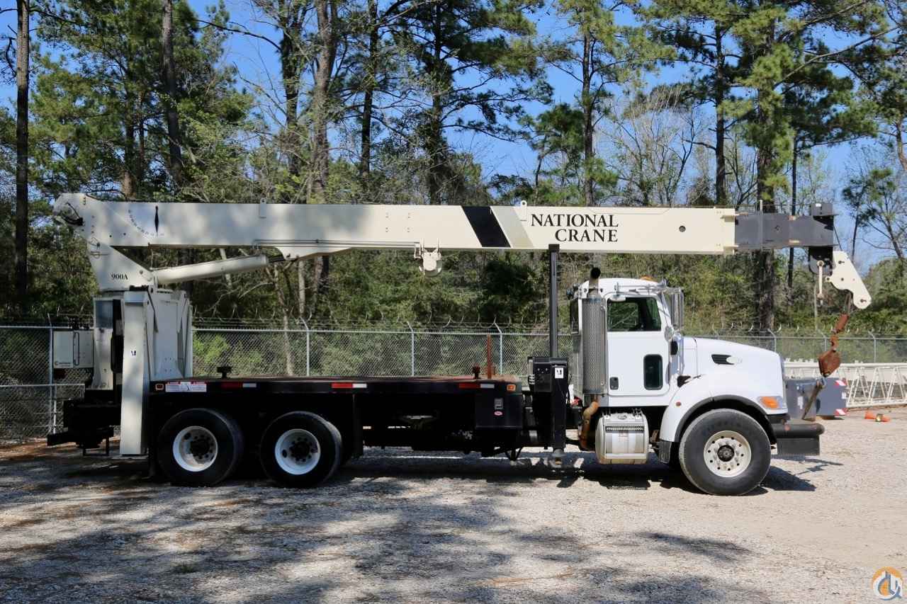 Used National 900A mounted to 2007 Peterbilt 340 chassis Boom Truck Crane (Sold) in Houston Texas Crane Network image 6