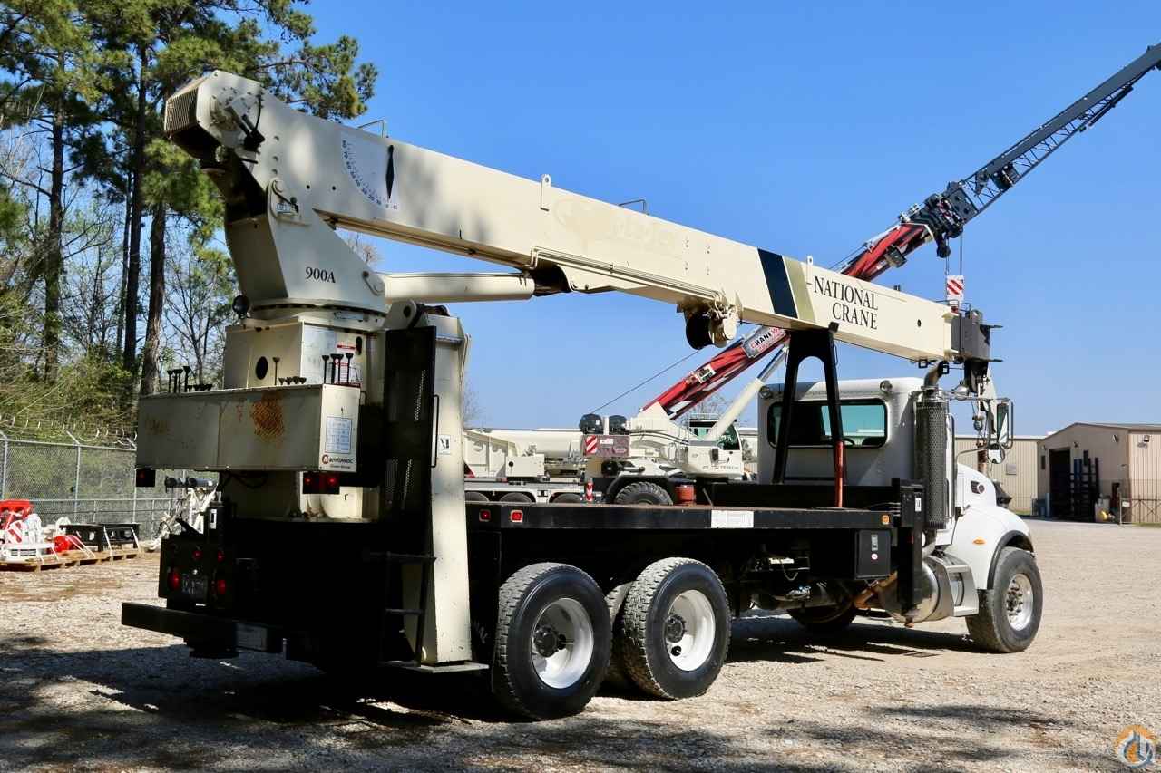 Used National 900A mounted to 2007 Peterbilt 340 chassis Boom Truck Crane (Sold) in Houston Texas Crane Network image 4