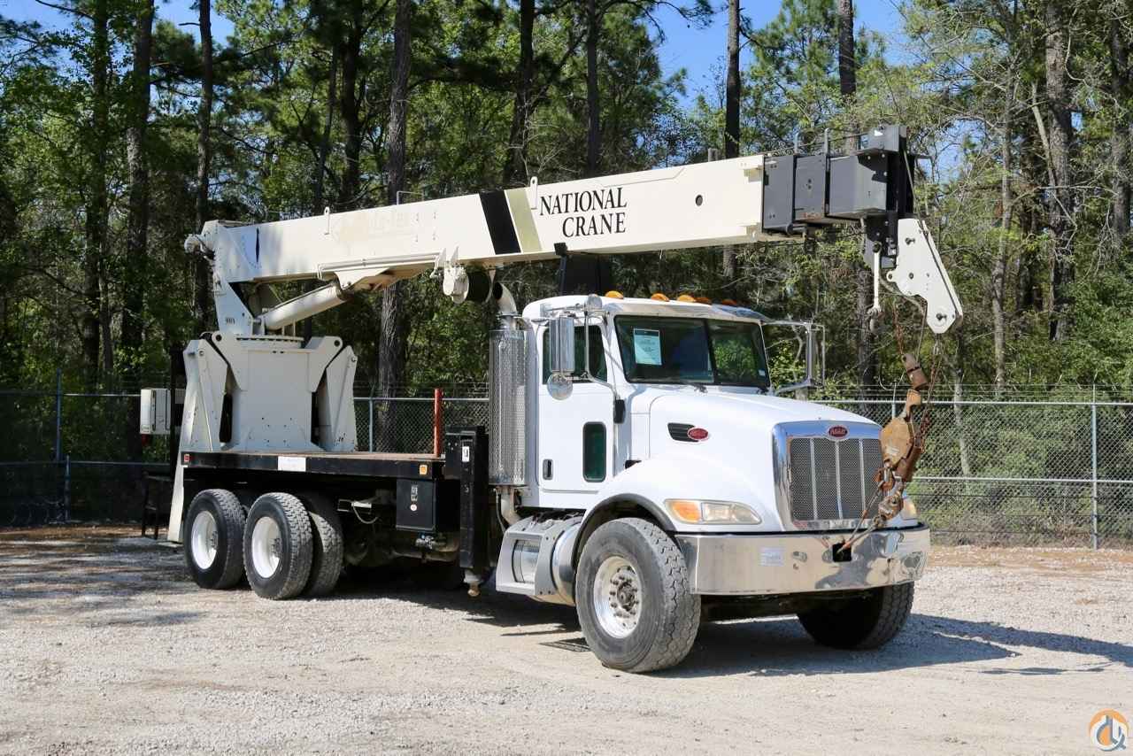 Used National 900A mounted to 2007 Peterbilt 340 chassis Boom Truck Crane (Sold) in Houston Texas Crane Network image 6