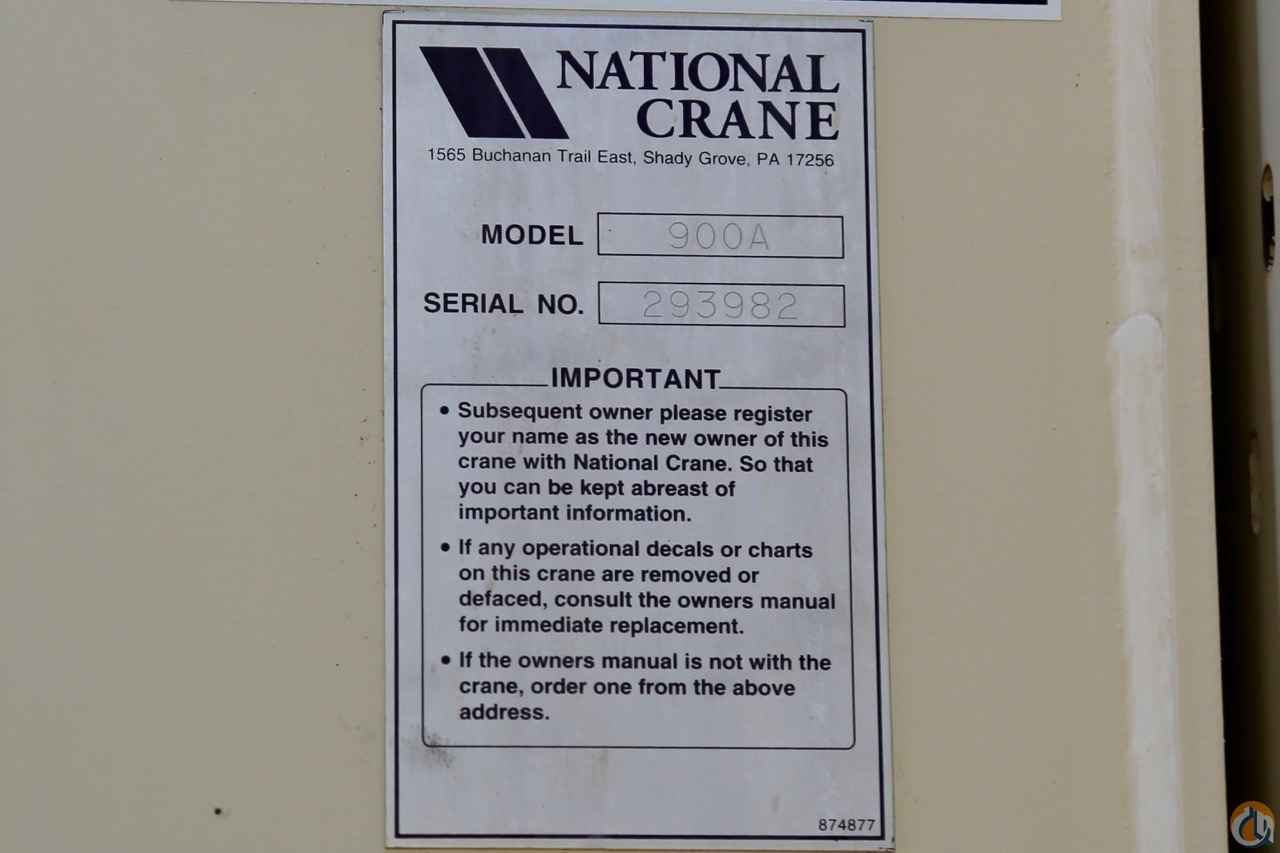 Used National 900A mounted to 2007 Peterbilt 340 chassis Boom Truck Crane (Sold) in Houston Texas Crane Network image 17