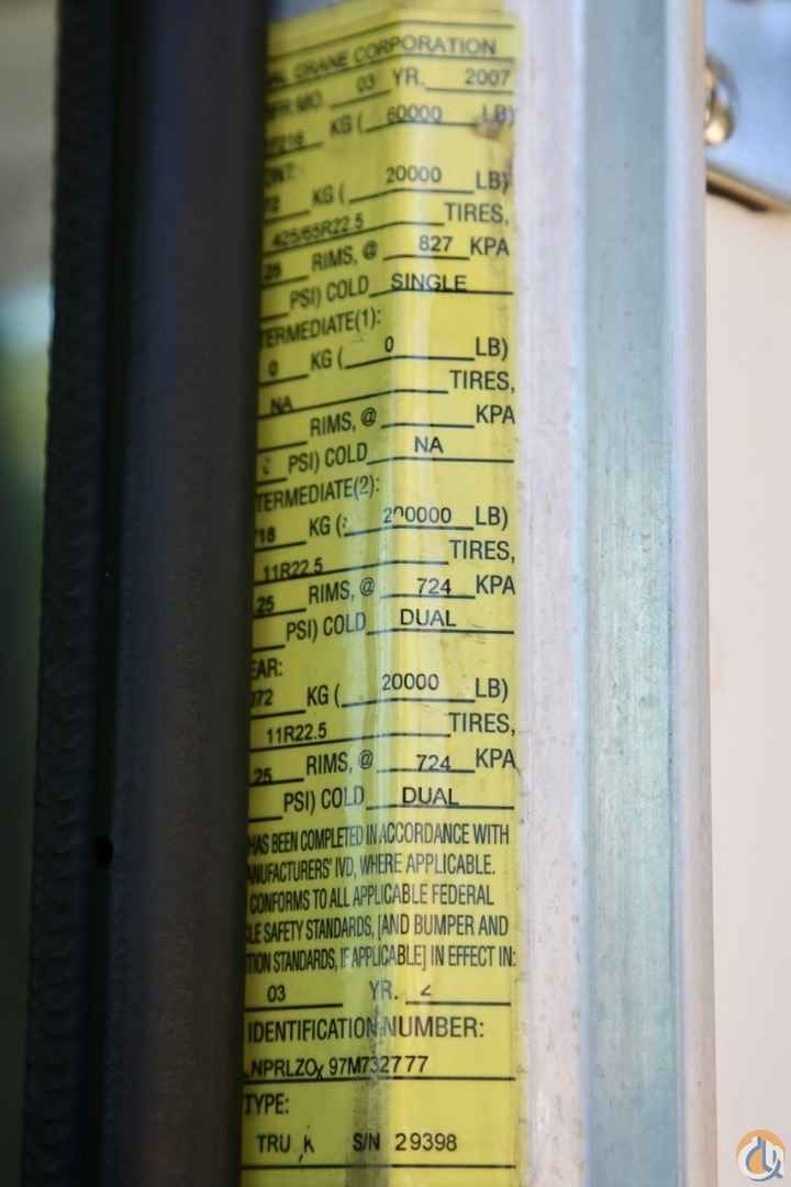 Used National 900A mounted to 2007 Peterbilt 340 chassis Boom Truck Crane (Sold) in Houston Texas Crane Network image 16