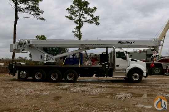 New Manitex TC50155SHL mounted to 2019 Kenworth T880 chassis Boom Truck Crane (Sold) in Houston Texas Crane Network image 2