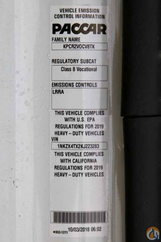 New Manitex TC50155SHL mounted to 2019 Kenworth T880 chassis Boom Truck Crane (Sold) in Houston Texas Crane Network image 16