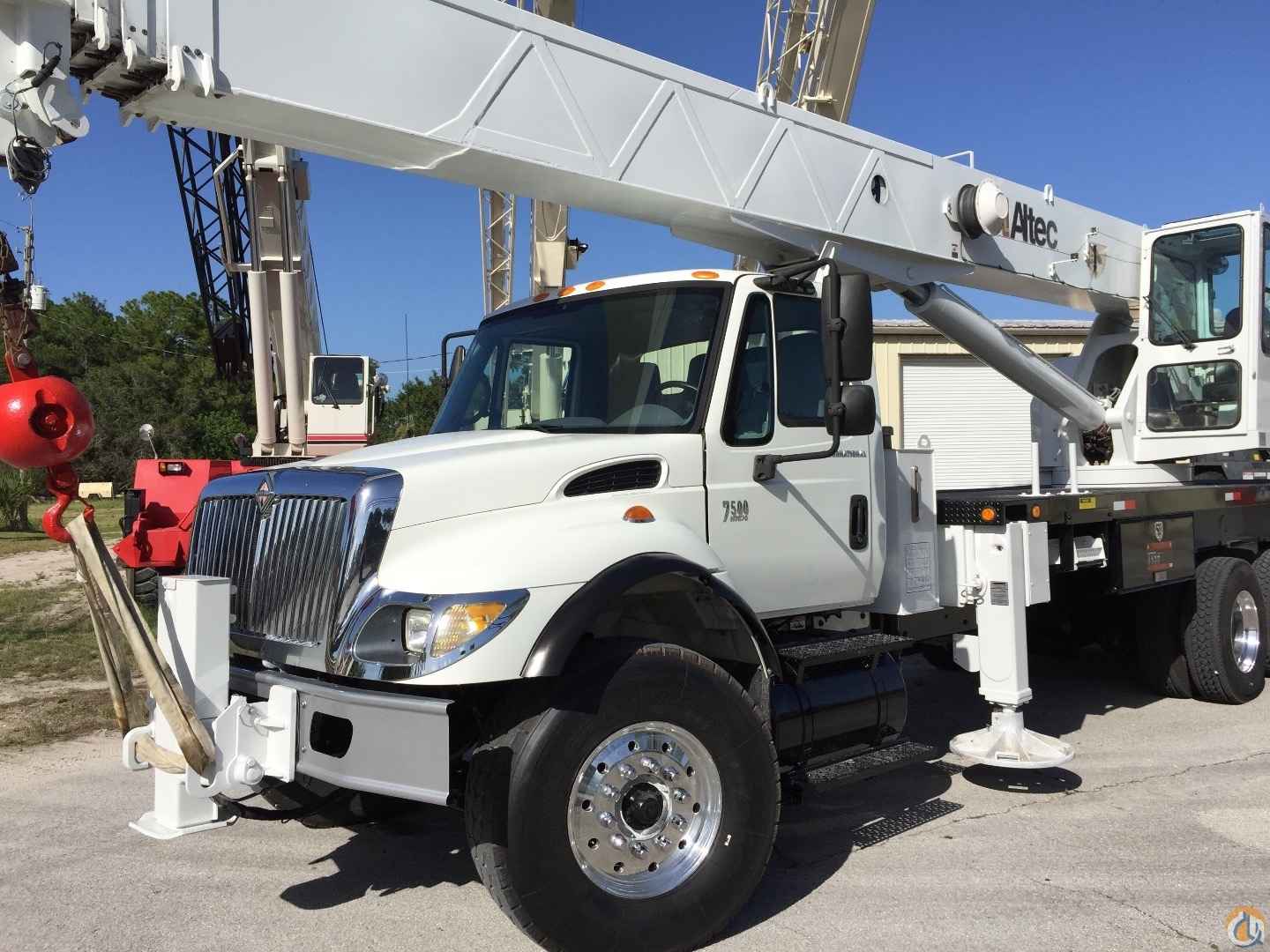 2007 INTERNATIONAL HT570 W/ ALTEC 38 ton AC38127S Boom Truck Crane (Sold) in Fort Pierce Florida Crane Network image 2