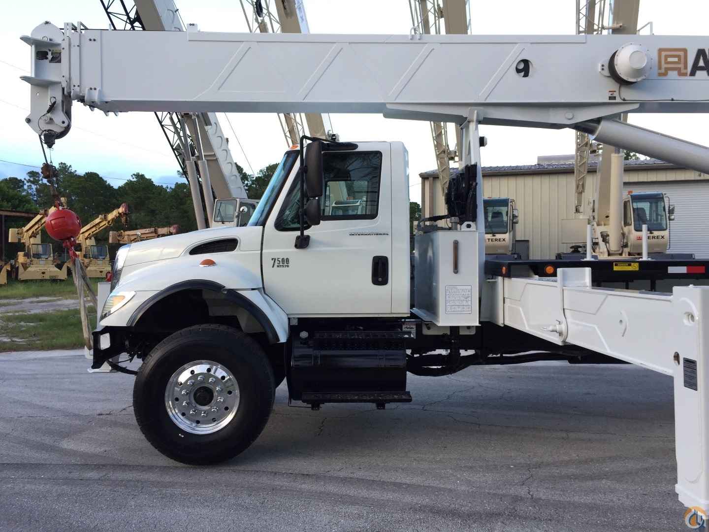 2007 INTERNATIONAL HT570 W/ ALTEC 38 ton AC38127S Boom Truck Crane (Sold) in Fort Pierce Florida Crane Network image 8