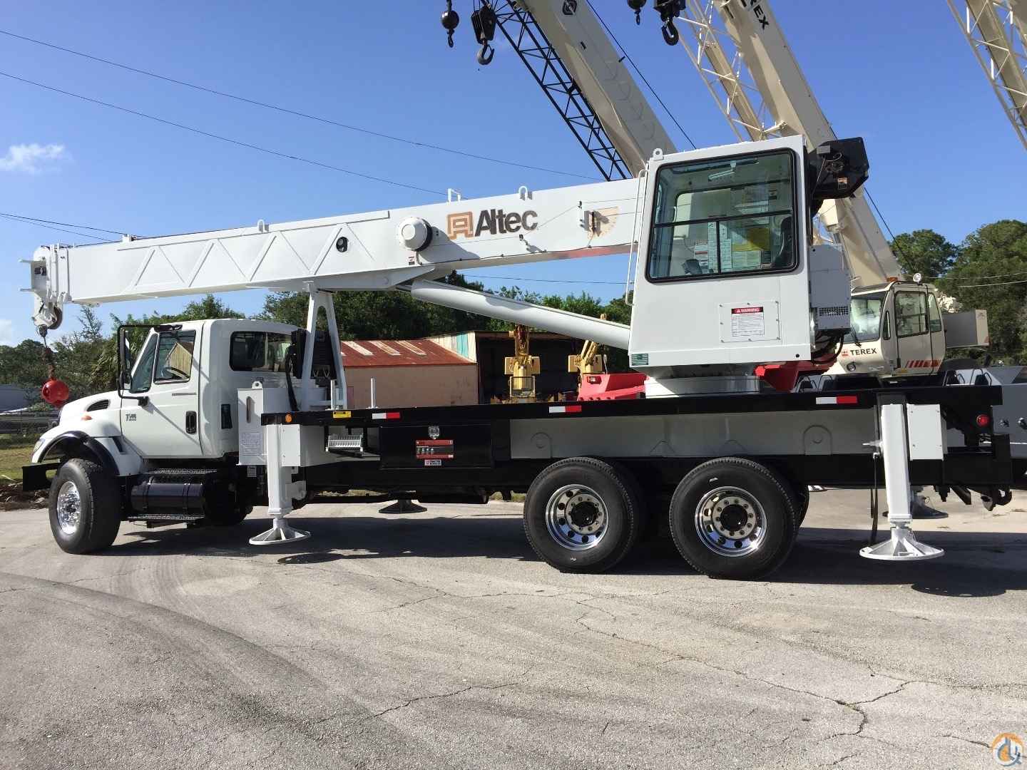 2007 INTERNATIONAL HT570 W/ ALTEC 38 ton AC38127S Boom Truck Crane (Sold) in Fort Pierce Florida Crane Network image 16