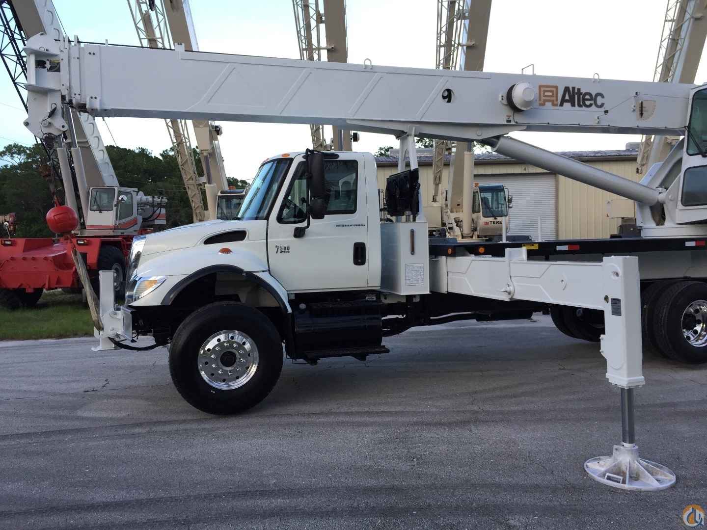 2007 INTERNATIONAL HT570 W/ ALTEC 38 ton AC38127S Boom Truck Crane (Sold) in Fort Pierce Florida Crane Network image 26