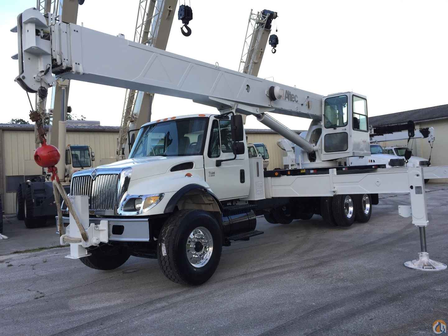 2007 INTERNATIONAL HT570 W/ ALTEC 38 ton AC38127S Boom Truck Crane (Sold) in Fort Pierce Florida Crane Network image 30