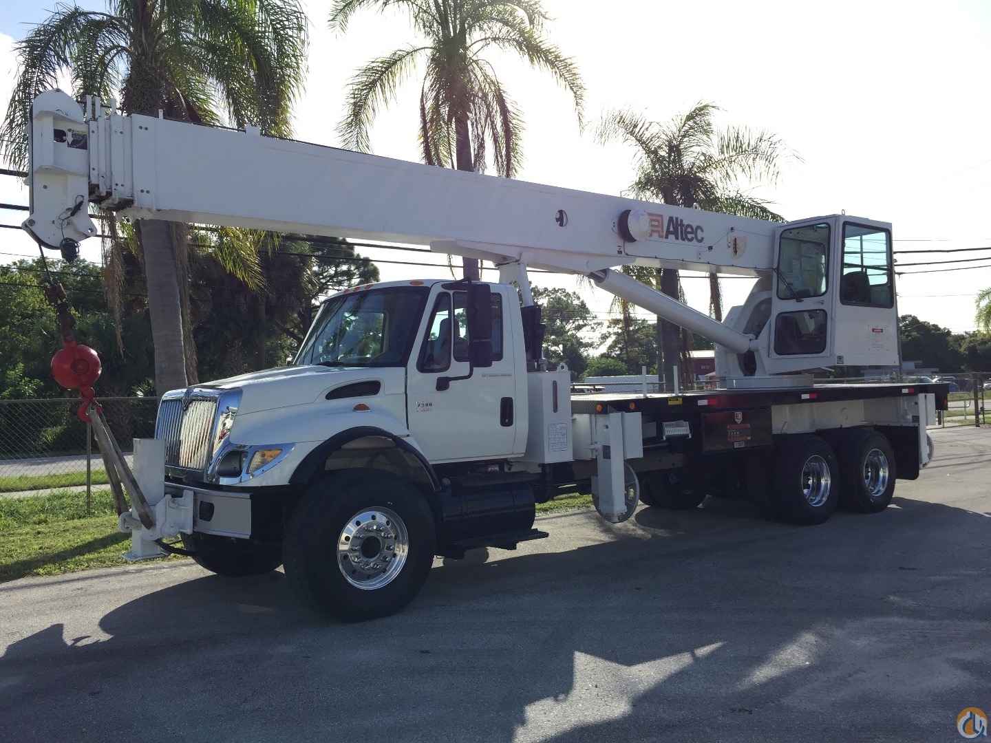 2007 INTERNATIONAL HT570 W/ ALTEC 38 ton AC38127S Boom Truck Crane (Sold) in Fort Pierce Florida Crane Network image 28