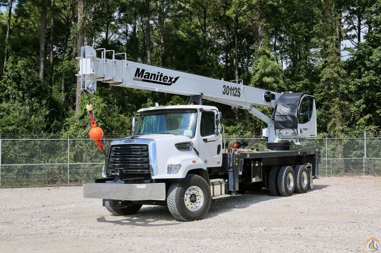 2017 Manitex 30112 S Boom Truck Crane (Sold) in Houston Texas Crane Network image 2