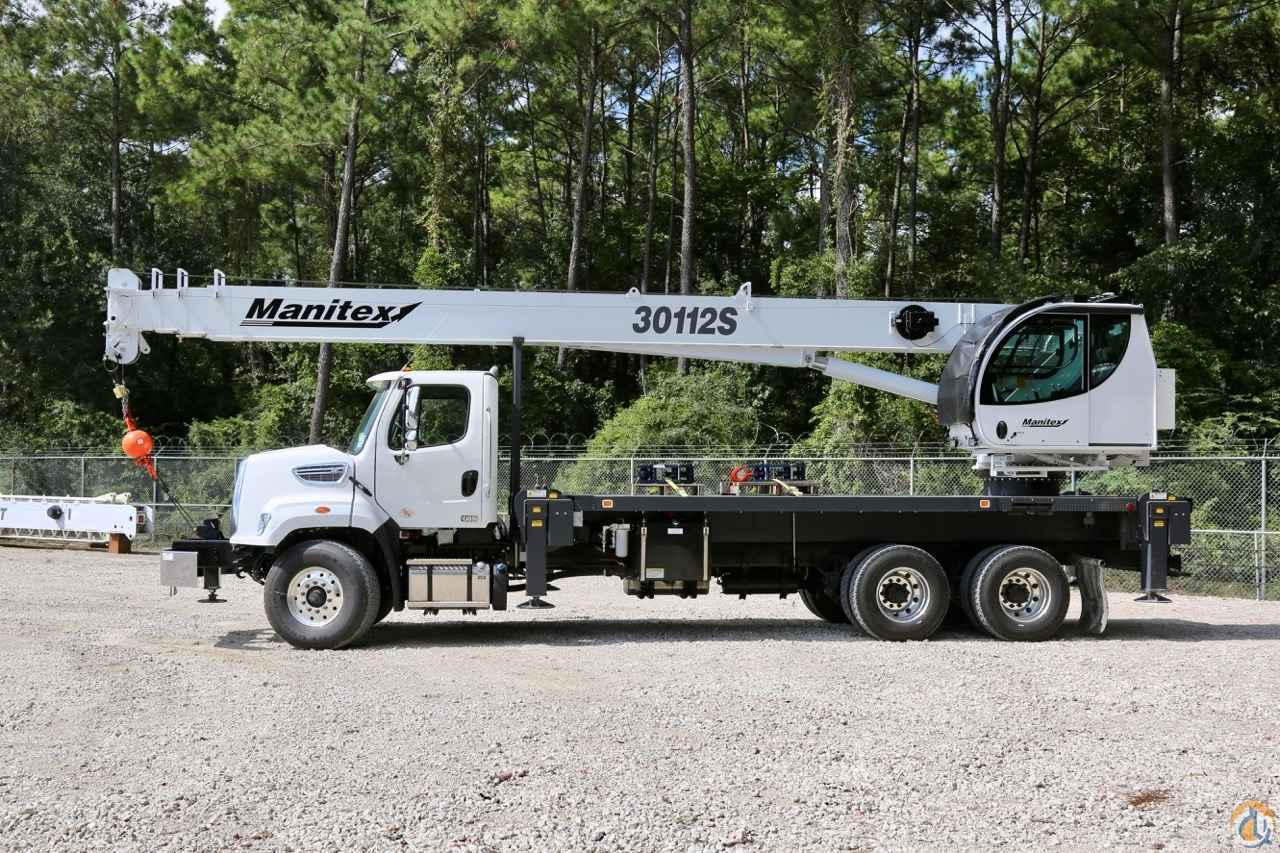 2017 Manitex 30112 S Boom Truck Crane (Sold) in Houston Texas Crane Network image 3