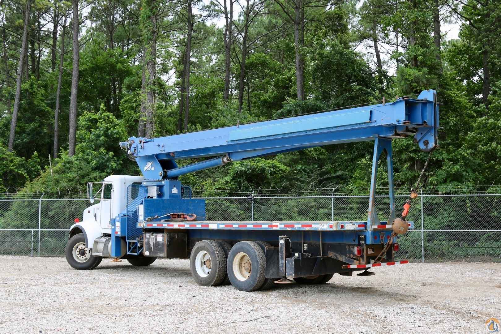 Used Manitex 30100 (30-ton) 100' 4-section telescopic boom truck mounted to 2001 Peterbilt 330 Boom Truck Crane (Sold) in Houston Texas Crane Network image 3