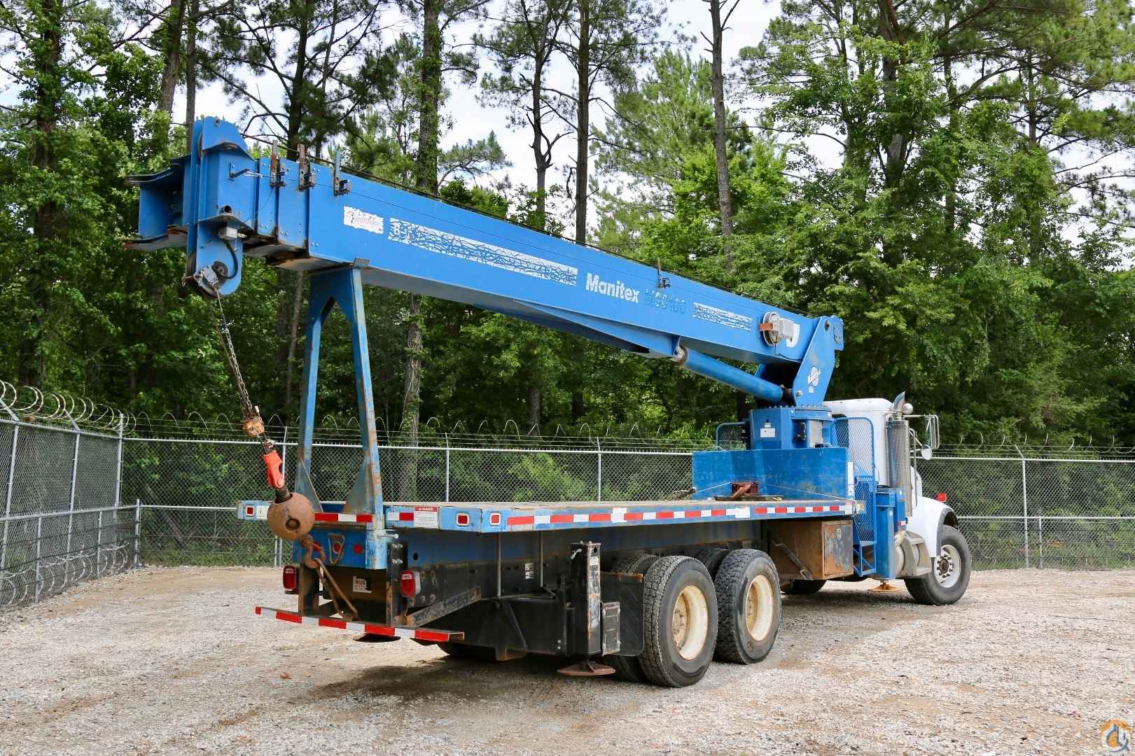Used Manitex 30100 (30-ton) 100' 4-section telescopic boom truck mounted to 2001 Peterbilt 330 Boom Truck Crane (Sold) in Houston Texas Crane Network image 5