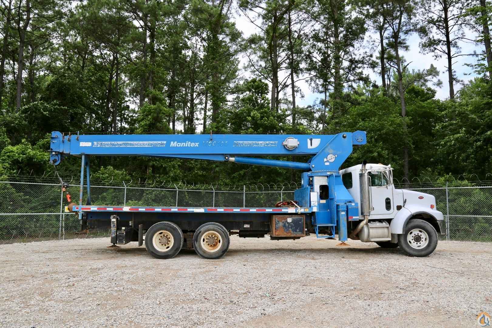 Used Manitex 30100 (30-ton) 100' 4-section telescopic boom truck mounted to 2001 Peterbilt 330 Boom Truck Crane (Sold) in Houston Texas Crane Network image 6