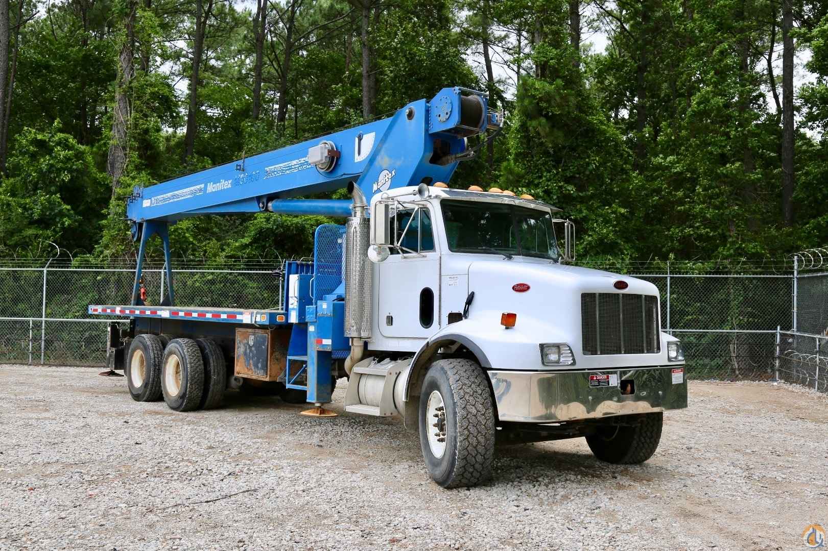 Used Manitex 30100 (30-ton) 100' 4-section telescopic boom truck mounted to 2001 Peterbilt 330 Boom Truck Crane (Sold) in Houston Texas Crane Network image 7