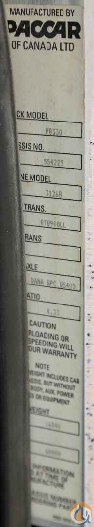 Used Manitex 30100 (30-ton) 100' 4-section telescopic boom truck mounted to 2001 Peterbilt 330 Boom Truck Crane (Sold) in Houston Texas Crane Network image 20