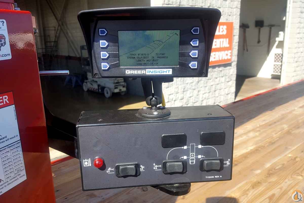 2015 Terex BT3870 Boom Truck Crane (Sold) in Milwaukee Wisconsin Crane Network image 10