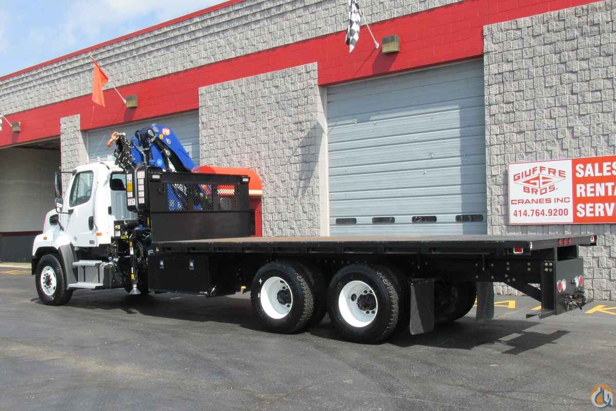 Demo PM 16523S on 2015 Freightliner 108SD Mounted Knuckle Boom Crane (Sold) in Milwaukee Wisconsin Crane Network image 4