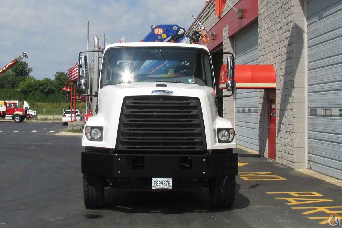 Demo PM 16523S on 2015 Freightliner 108SD Mounted Knuckle Boom Crane (Sold) in Milwaukee Wisconsin Crane Network image 6