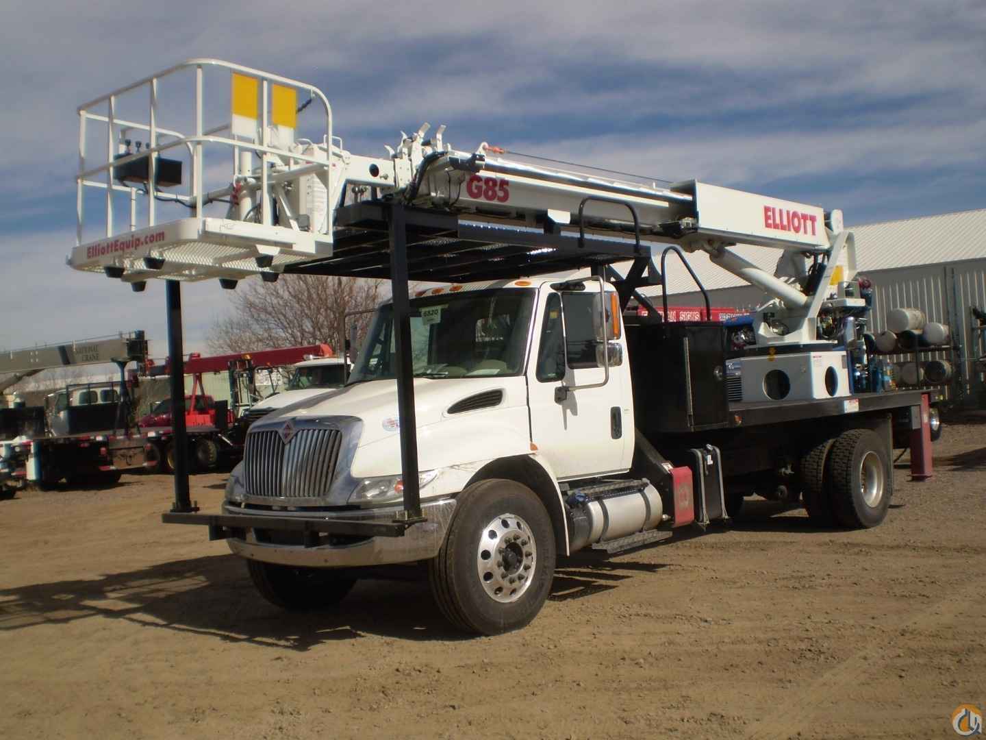 New Elliott HiReach G85R mounted to 2016 International 4300 Aerial Man Lifts Crane (Sold) in Colorado Crane Network image 0