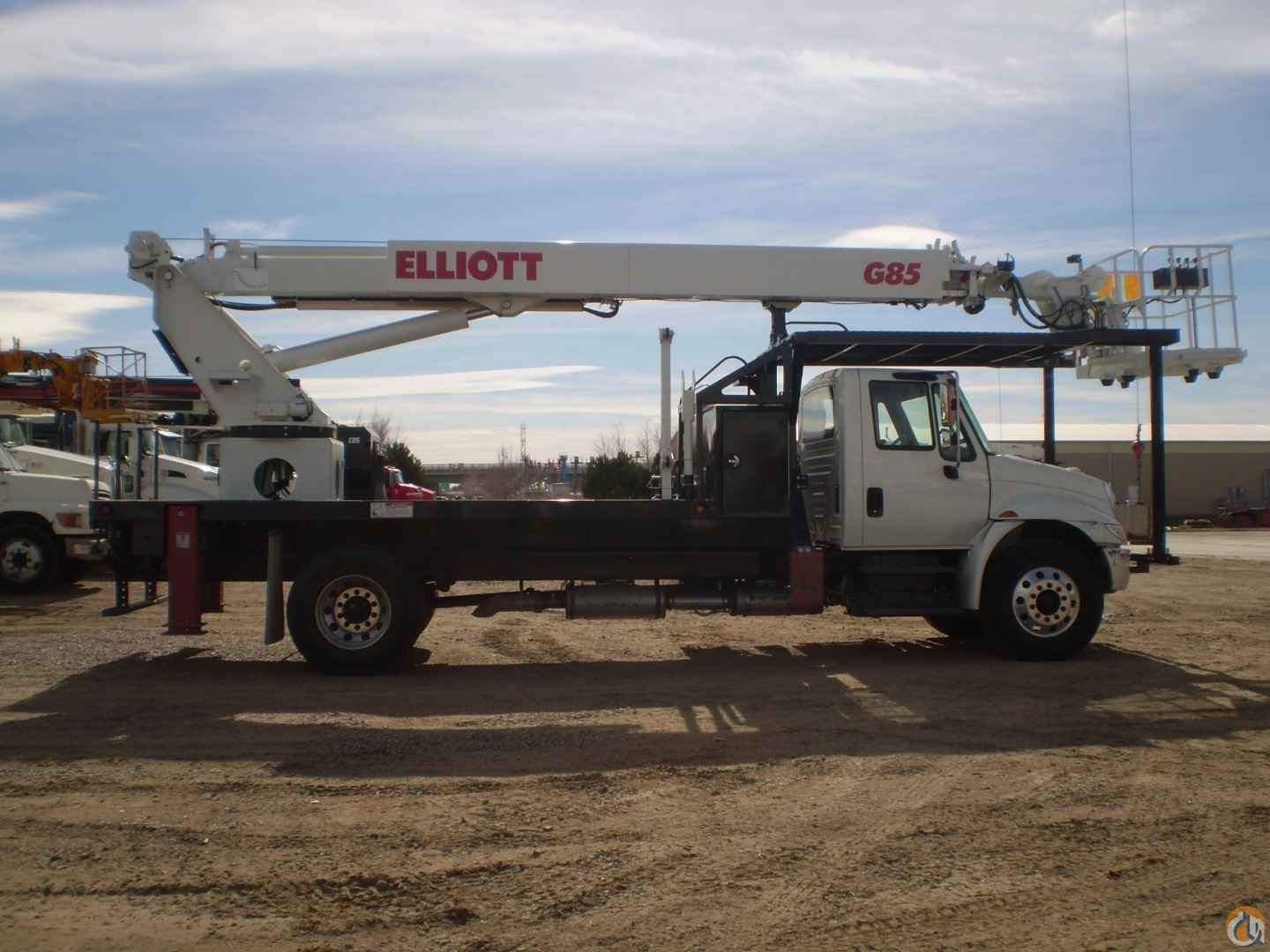 New Elliott HiReach G85R mounted to 2016 International 4300 Aerial Man Lifts Crane (Sold) in Colorado Crane Network image 2