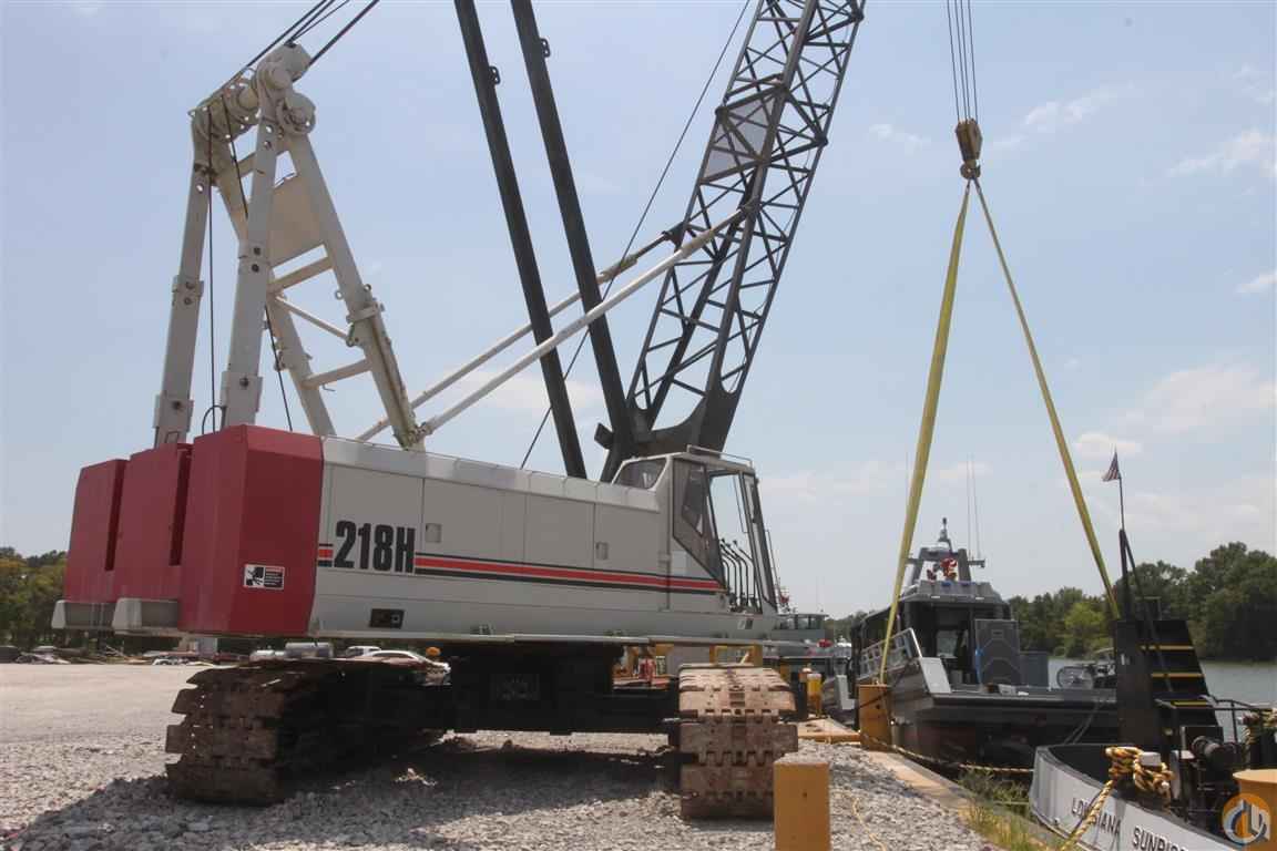 Link-Belt LS-218H 100 TON CAP CRANE Crawler Lattice Boom Crane (Sold) in Franklin Louisiana Crane Network image 17