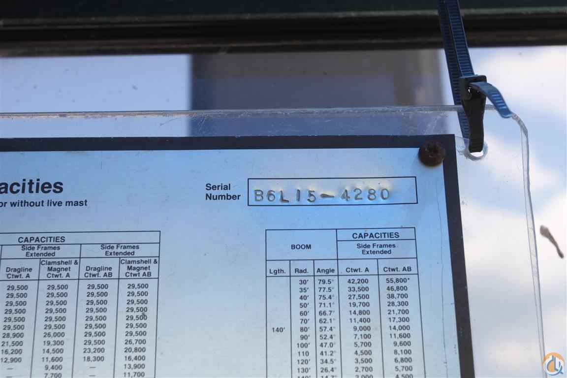 Link-Belt LS-218H 100 TON CAP CRANE Crawler Lattice Boom Crane (Sold) in Franklin Louisiana Crane Network image 45