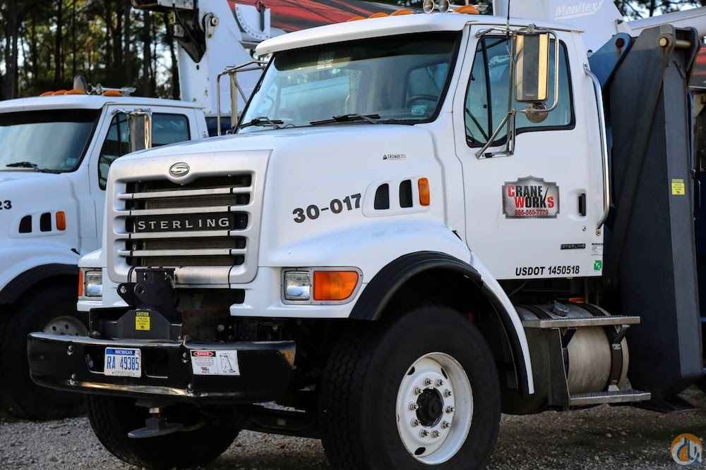 Manitex 30102C boom truck crane mounted to 2007 Sterling LT7501 chassis Boom Truck Crane (Sold) in Houston Texas Crane Network image 1