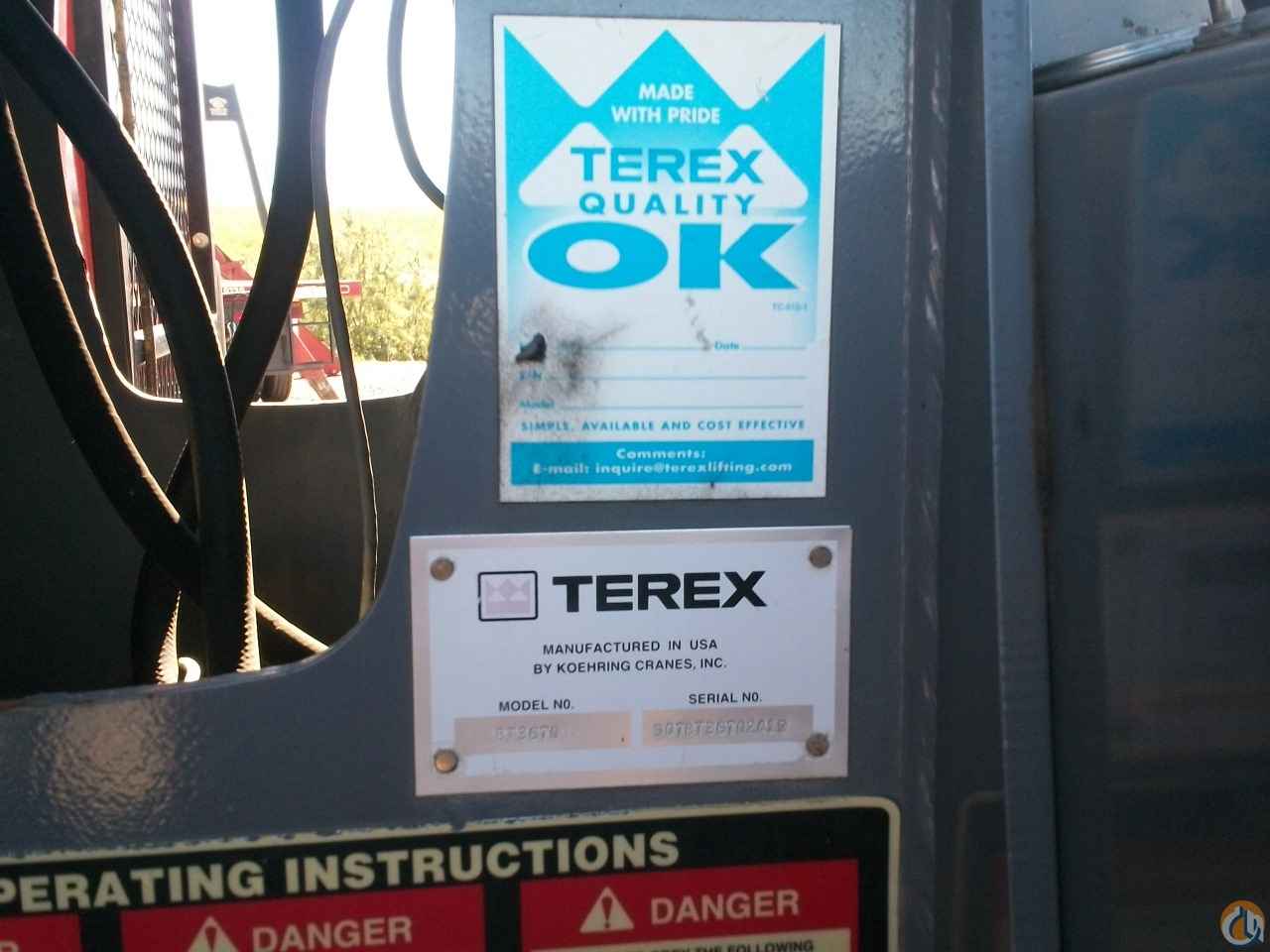 Terex BT 3670 Boom Truck Crane (Sold) in Salt Lake City Utah Crane Network image 15