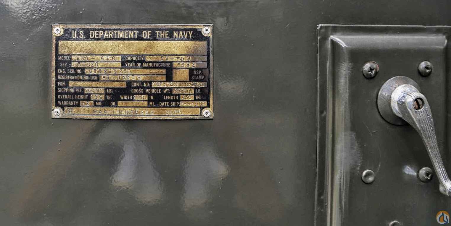 430A-TC Truck Mounted Lattice Boom Crane (Sold) in Eustis Florida Crane Network image 65