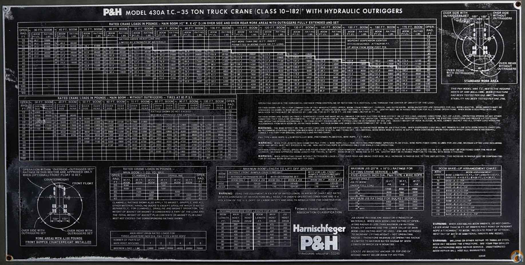 430A-TC Truck Mounted Lattice Boom Crane (Sold) in Eustis Florida Crane Network image 96