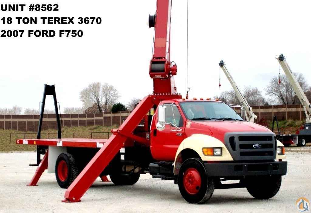 Terex BT 3670 Boom Truck Crane (Sold) in Milwaukee Wisconsin Crane Network image 1