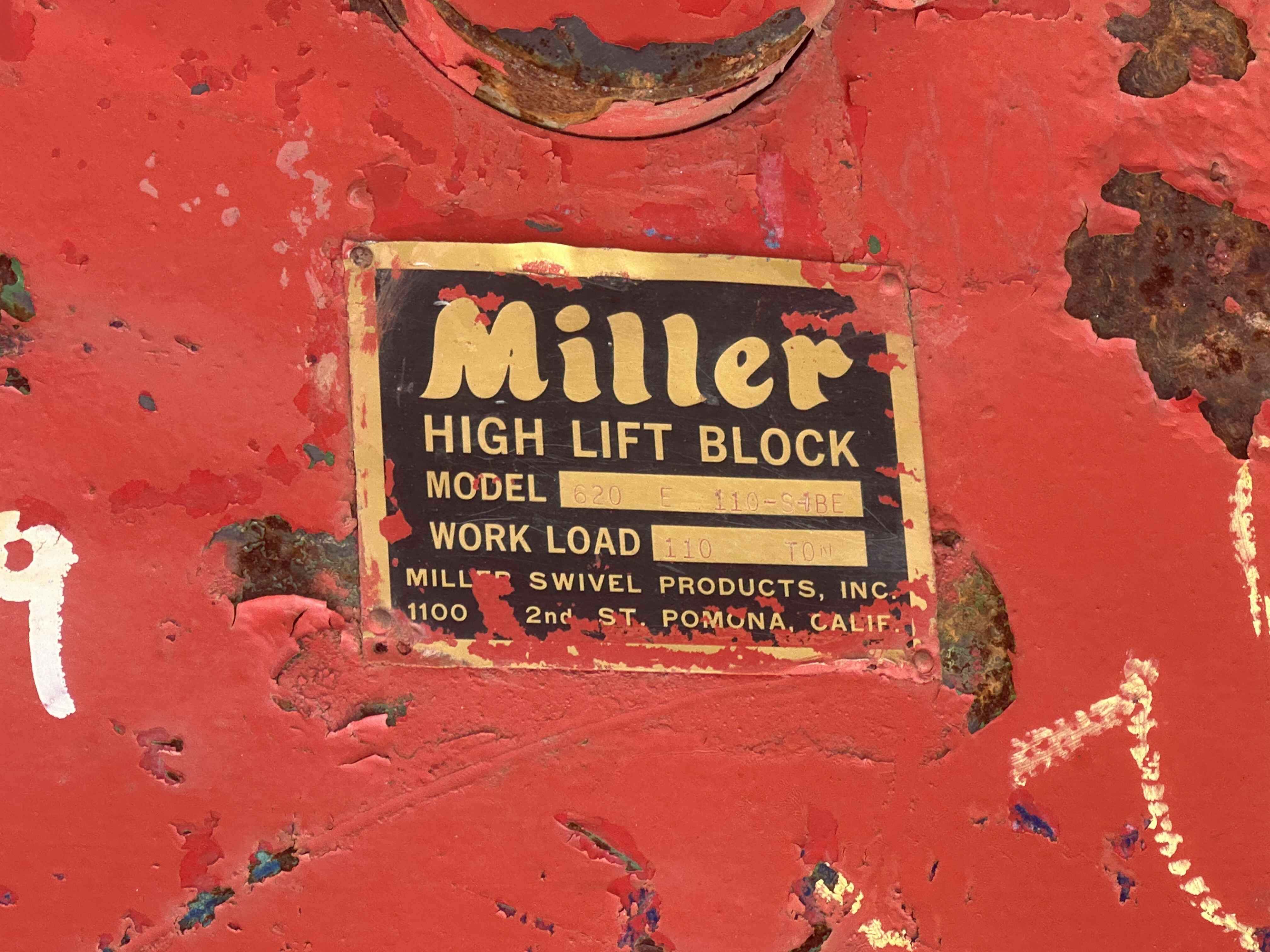110 Ton Miller Hook Block Hook Block Part for Sale in Cleveland Ohio Crane Network image 4