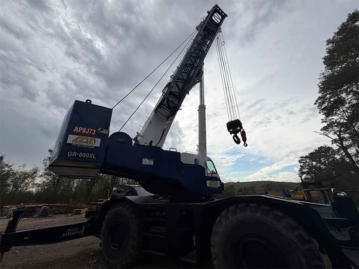 2009 Tadano GR-800XL-1 Rough Terrain Crane for Sale or Rent in Houston Texas Crane Network image 48