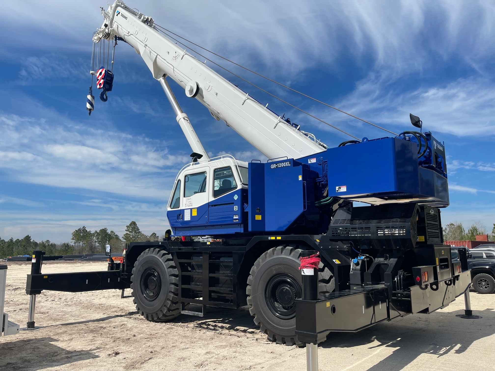 2026 Tadano GR-1200XL-4 Rough Terrain Crane for Sale or Rent in Cleveland Ohio Crane Network image 4