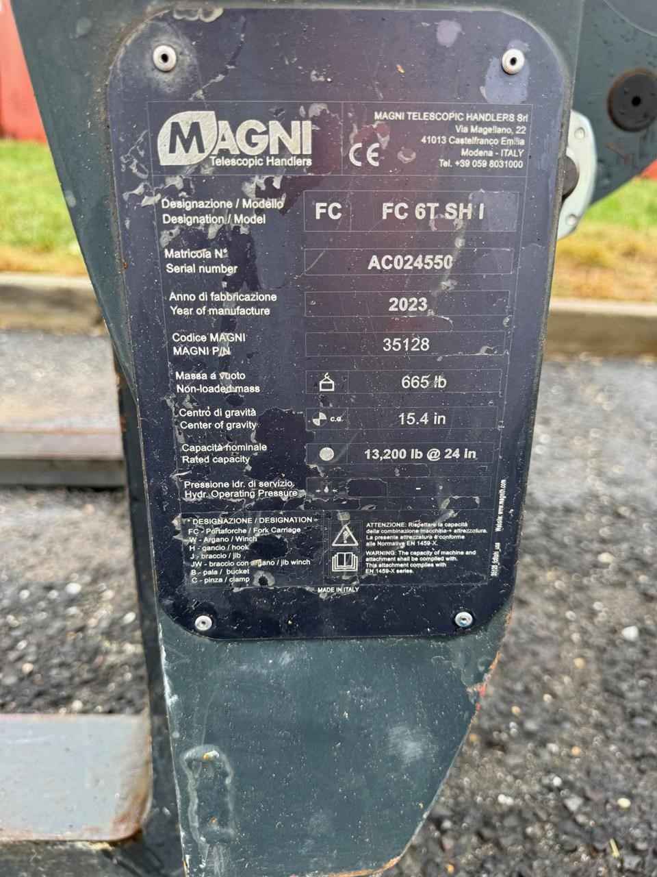 2023 MAGNI RTH6.39 undefined Crane for Sale in Bridgewater New Jersey Crane Network image 6