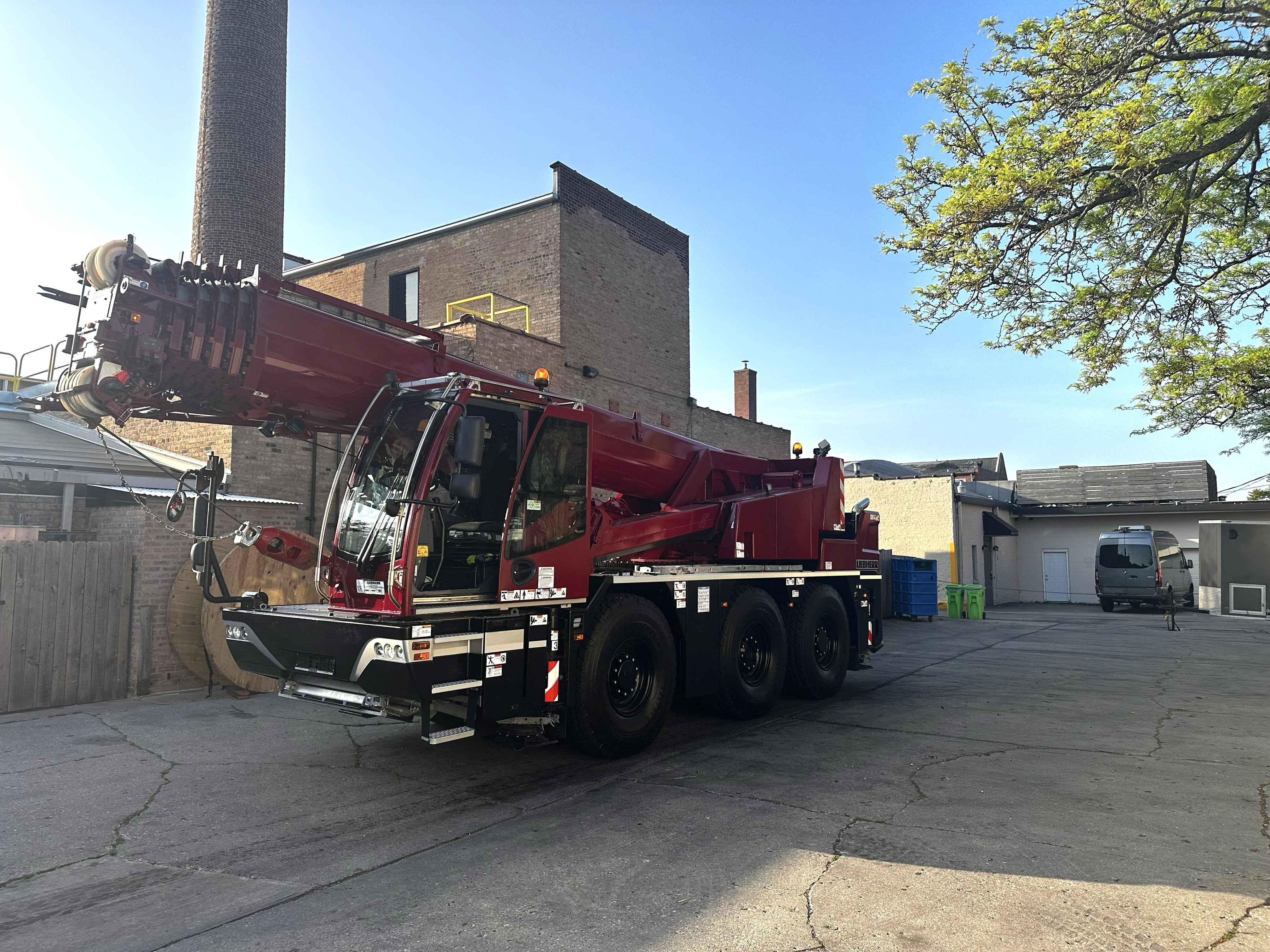 2024 Liebherr LTC 1050-3.1 All Terrain Crane for Sale in Illinois Crane Network image 1