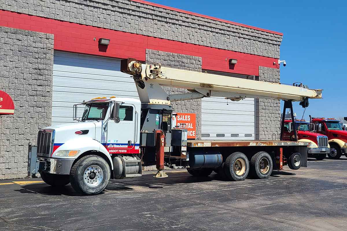 2006 Terex RS 70100 Boom Truck Crane for Sale in Milwaukee Wisconsin Crane Network image 0