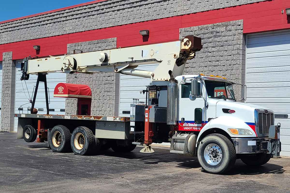 2006 Terex RS 70100 Boom Truck Crane for Sale in Milwaukee Wisconsin Crane Network image 1