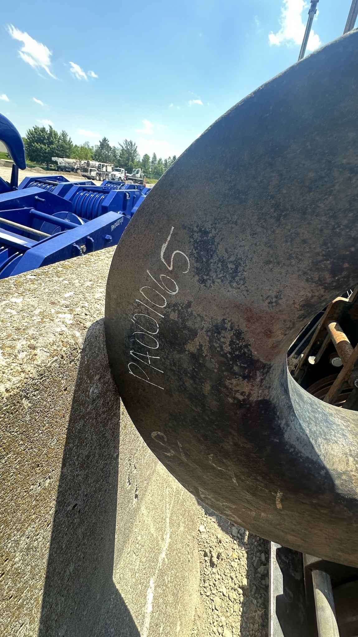 Johnson 80 Ton Quick Reeving Hook Block – Clevis Hook, 5 Sheave, 7/8" Wire Rope Hook Block Part for Sale in Cleveland Ohio Crane Network image 5